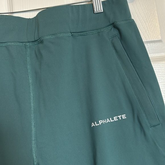 Alphalete Identity men’s blue jogger sweatpants size medium - Picture 6 of 9